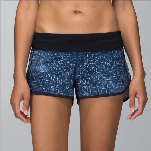 RARE Lululemon Run: Speed Short *Sashiko - Picture 1 of 10